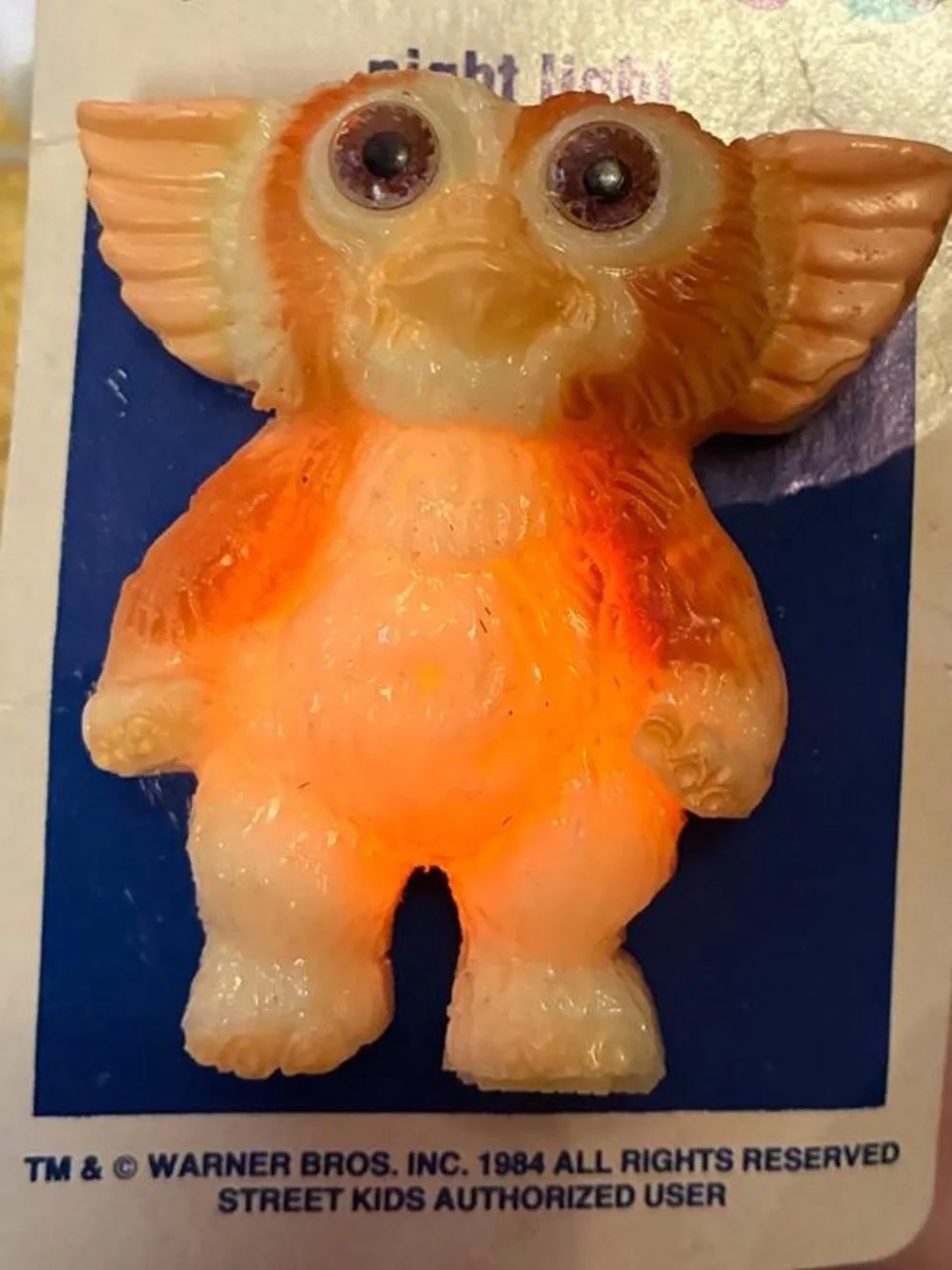Vintage 80s (1984) Deadstock Gremlins/Gizmo night light